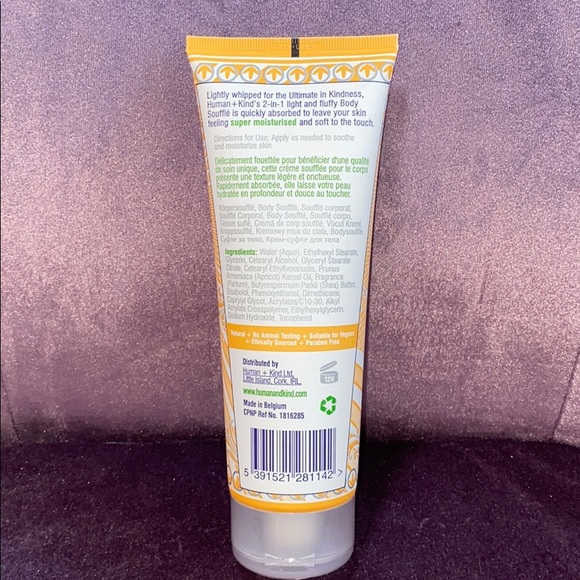 human+kind Body Soufflé in a Tube - Picture 2 of 2